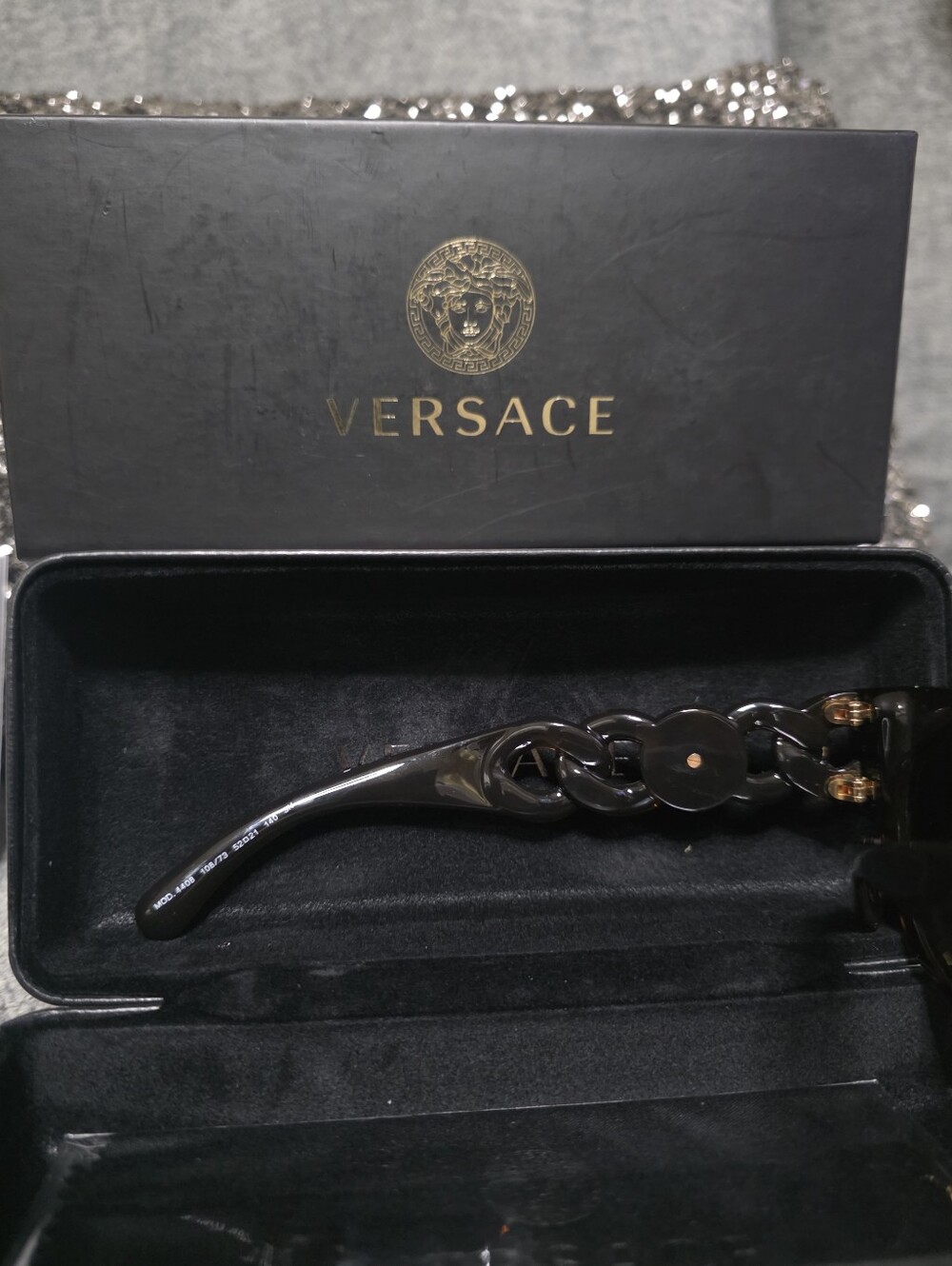 Versace Black Sunglasses - Picture 13 of 16